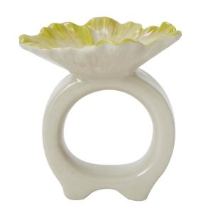 Stiernholm Flora Servettring 6 cm Beige/Gul