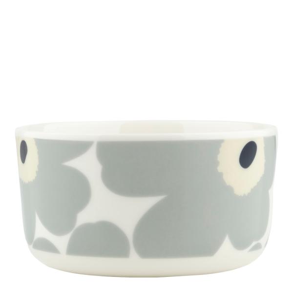 Marimekko Ovia Unikko Skål 50 cl Vit/Grå