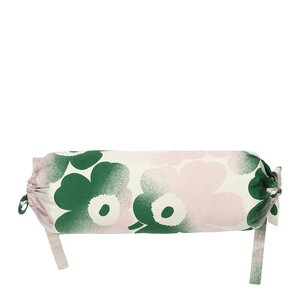 Marimekko Pieni Unikko kudde 20x54 cm vit/rosa/grön