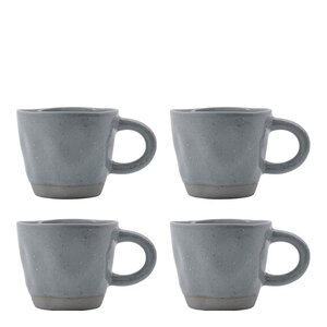 House Doctor Vida mugg 29 cl 4-pack ljusblå