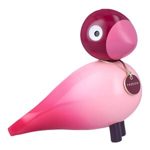 Kay Bojesen Denmark Story Bird sångfågel Passion 15,5 cm rosa