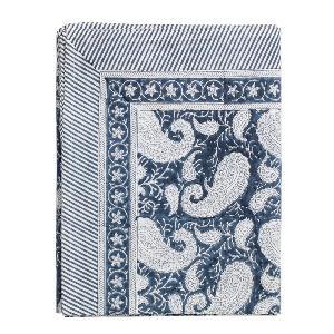 Chamois Big Paisley Bordsduk 170x270 cm Marinblå