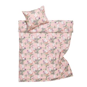 MoominArabia Mumin bäddset 150x210 cm Rosenträdgård