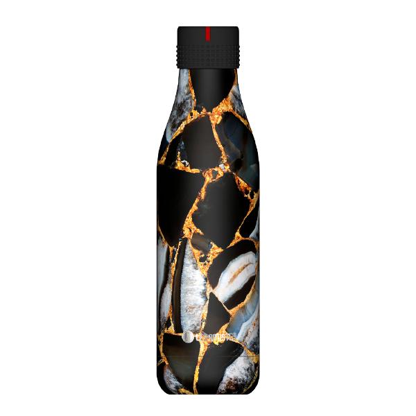 Les Artistes Bottle Up Termoflaska 50 cl Svart Marmor