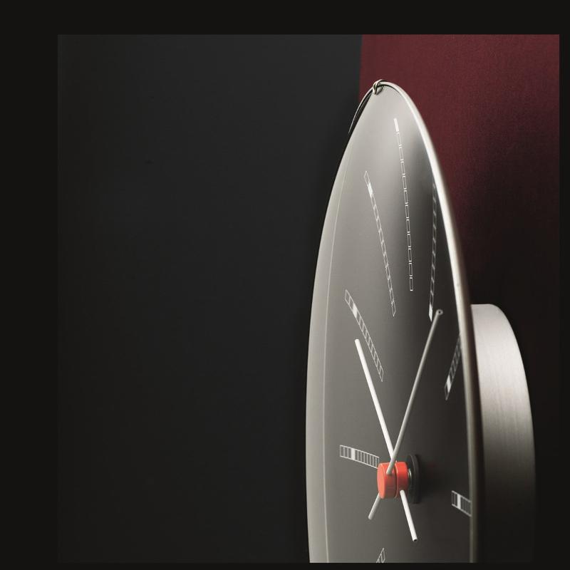 Arne Jacobsen Bankers Väggur 21 cm Svart