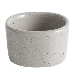 Modern House Granite White Skål Ljus Grå