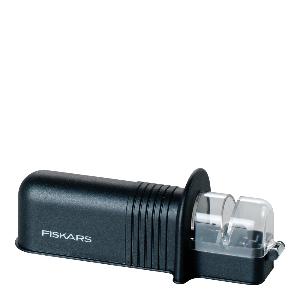 Fiskars Essential Roll-Sharp knivslip Svart