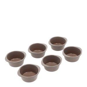 Blomsterbergs Muffinsform för 6 muffins silikon latte