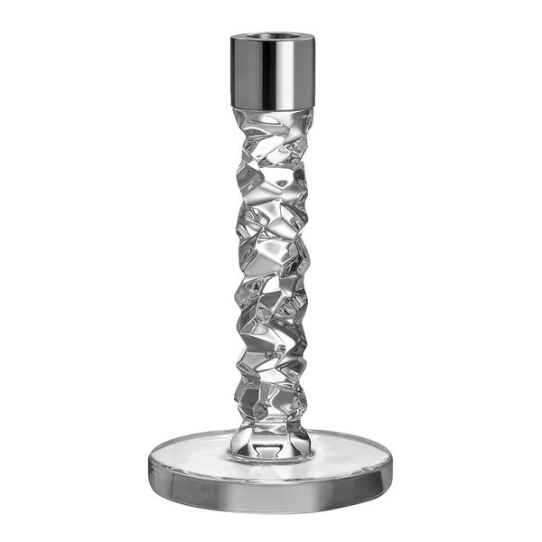 Orrefors Carat ljusstake 18,3 cm rostfri