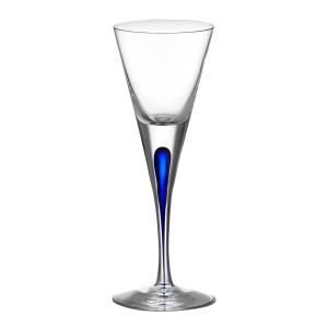 Orrefors Intermezzo Blå Snapsglas 6 cl