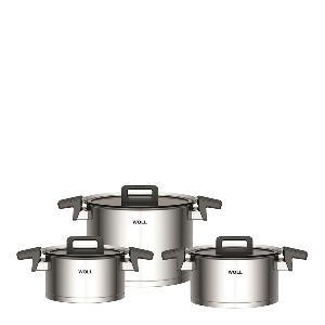 Woll Concept Grytset med Lock 2,5 L, 3,4 L & 5,8 L
