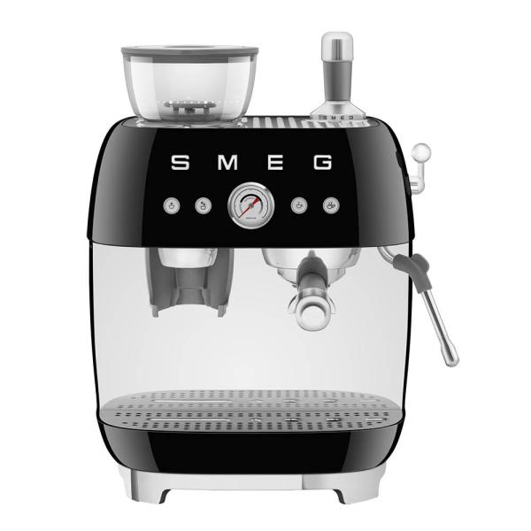 Manuell Kaffemaskin med Kvarn EGF03 Svart