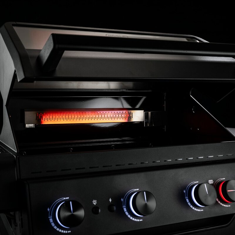 Rösle AllFlame Hero 6 gasolgrill 28000W svart