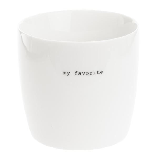 Sögne Home Sögne Mugg 30 cl My favorite Vit
