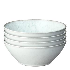 Denby Frukostskål 16,5 cm 4-pack Grön/Vit