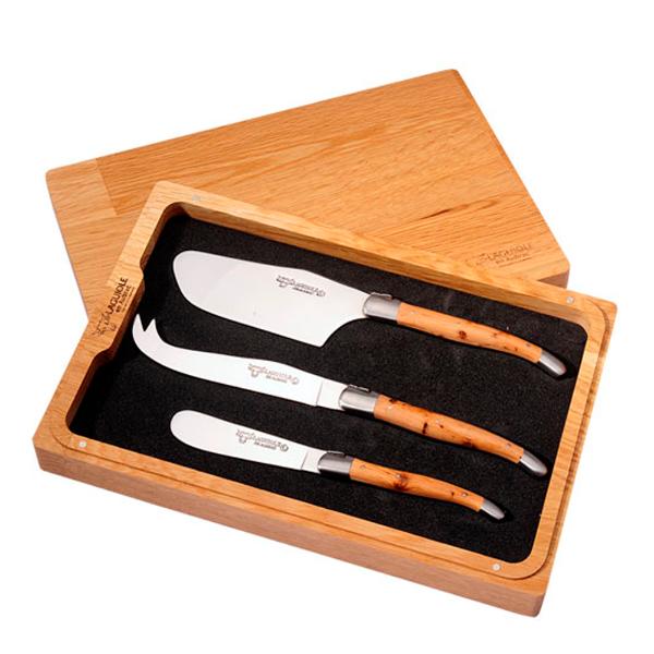 Laguiole en Aubrac Ostset 3 delar Enträ