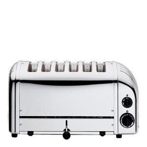 Dualit Classic Brödrost 6 Skivor Rostfri