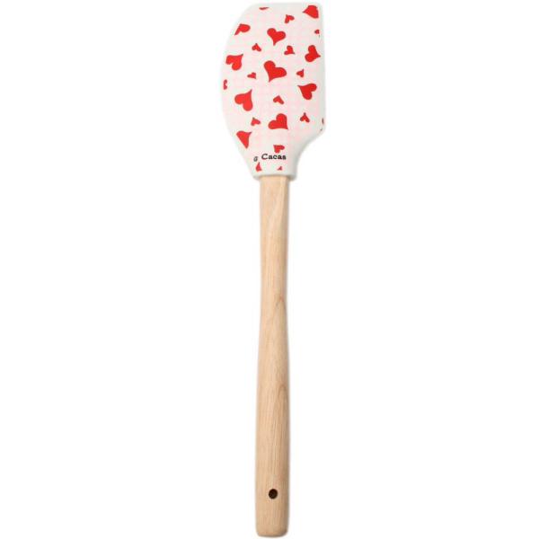 Spatel Hjärtan M/Träskaft 21 cm