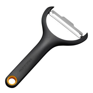 Fiskars Functional Form grönsaksskalare Y-form 23 cm svart/rostfritt stål