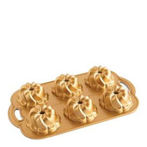 Nordic Ware Pirouette Bundtlette® Bakform 0,9 L Guld