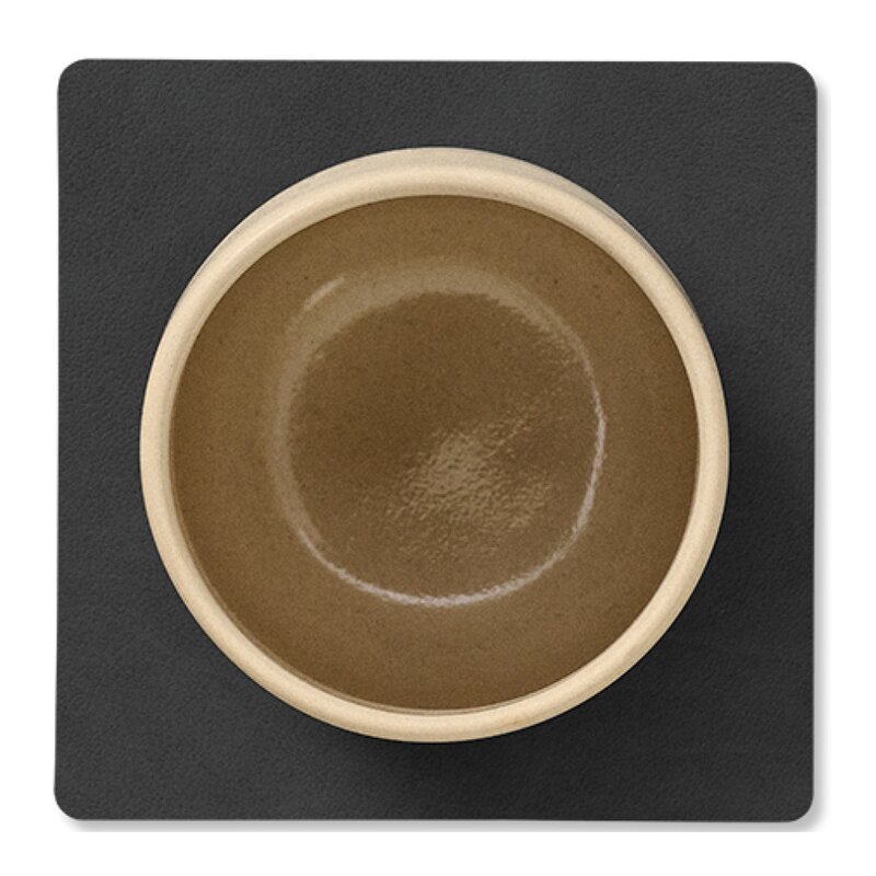 LIND DNA Nupo Square Glasunderlägg 10x10 cm Svart