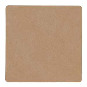 LIND DNA Nupo Square Glasunderlägg 10x10 cm Nougat