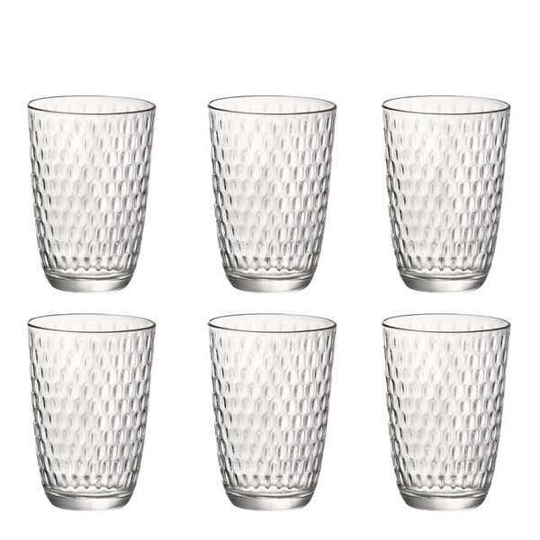 Modern House Aqua Vattenglas 39 cl 6-Pack