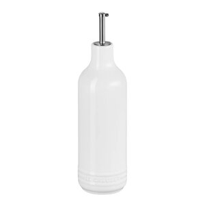 Le Creuset Signature oljeflaska 600 ml vit