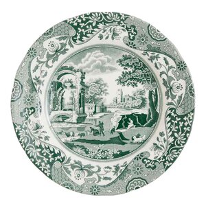 Spode Heritage Green Italian assiett 15 cm grön/vit
