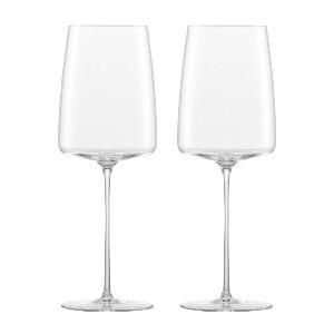 Zwiesel Glas Simplify Vitvinsglas 38 cl 2-pack Klar
