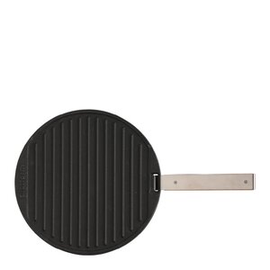 Mustang Sapphire Multigrill grillplatta dubbelsidig gjutjärn rund 30 cm