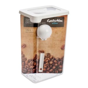 Gastromax Vision kaffeburk med måttsked 13x9x20 cm