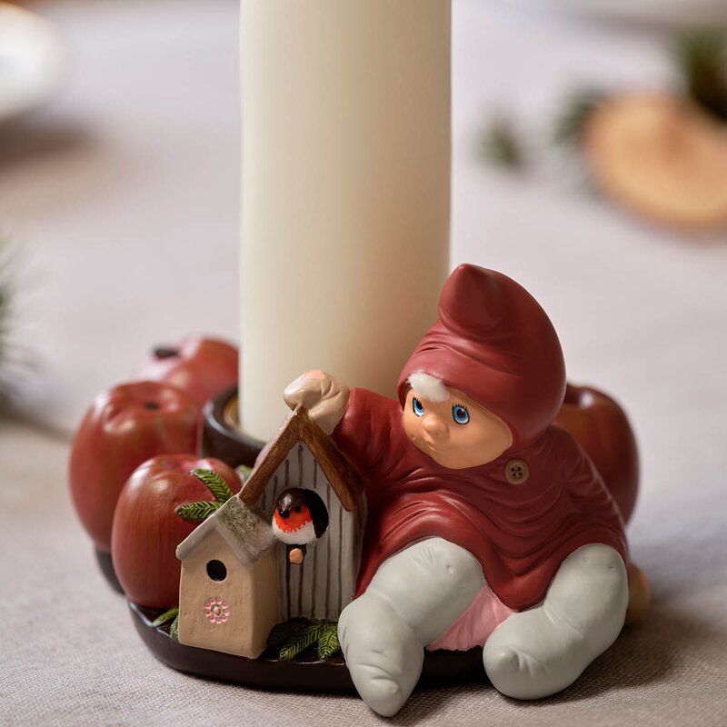 Klarborg Ljusstake för blockljus Tomten Michelle