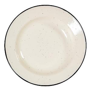 Sagaform Doris Emaljassiett 20 cm Beige
