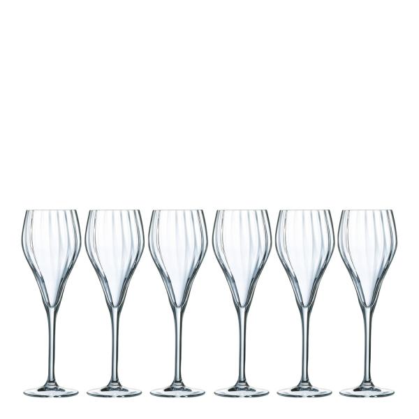Chef & Sommelier Symetrie Champagneglas 16 cl 6-pack Klar