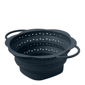 Kochblume Hopfällbart durkslag M 28/19 cm antracitgrå