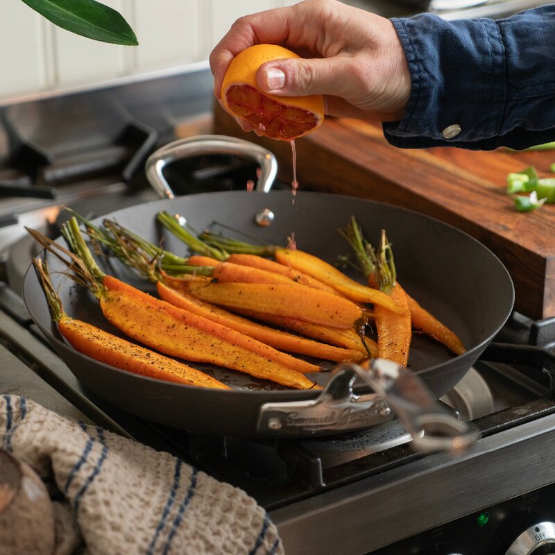 Samuel Groves Carbon Steel stekpanna i kolstål 30 cm
