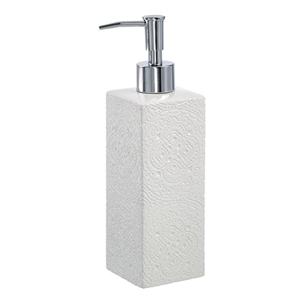 Cult Design Kub Orient Tvålpump 21 cm Vit/Silver