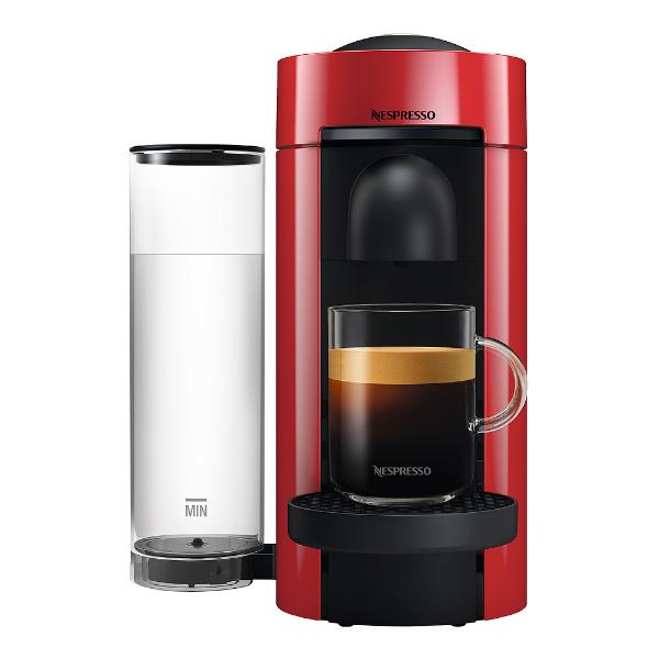 VertuoPlus Flat Top Kaffemaskin ENV150 Cherry Red