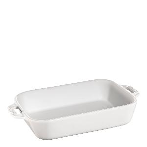 Staub Ugnsform 20x16 cm Vit