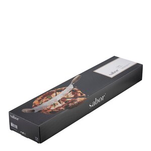 Sabor Napo pizzaskärare 52 cm natur borstad