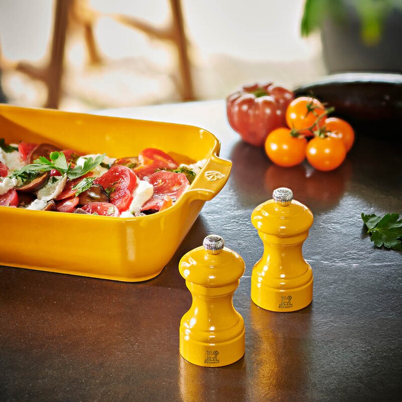 Peugeot Bistro pepparkvarn 10 cm saffransgul