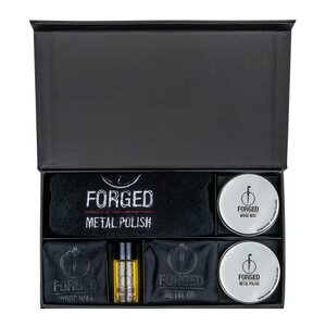Forged Underhållsset för stål & trä