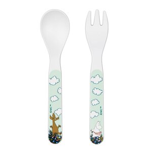 Rätt Start Mumin barnbestick 2 delar Äng grön