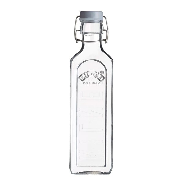 Kilner Patentflaska fyrkantig 0,6 L glas