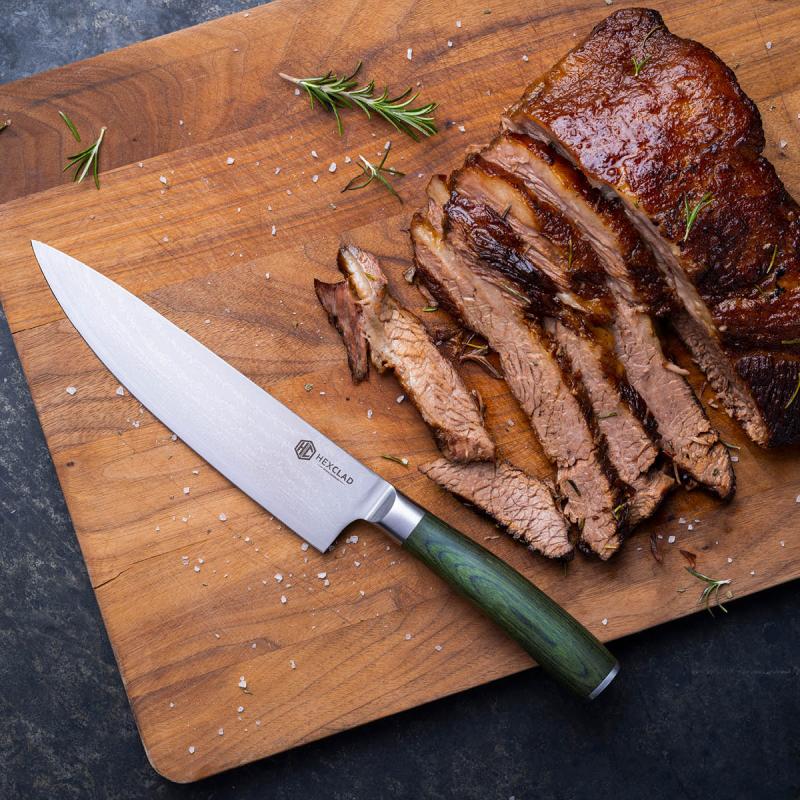 Hexclad Hybrid Kockkniv 20 cm Rostfri