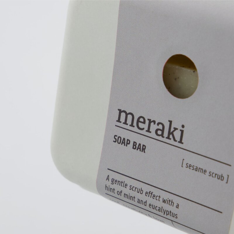 Meraki Tvål sesame scrub