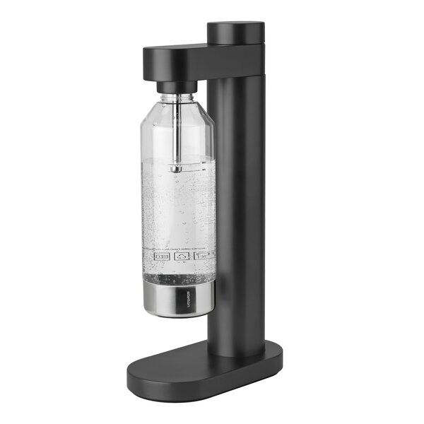 Stelton Brus Kolsyremaskin 42 cm Black Metallic