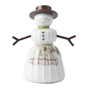 Kähler Hammershøi Christmas Snögumma 11 cm Vit