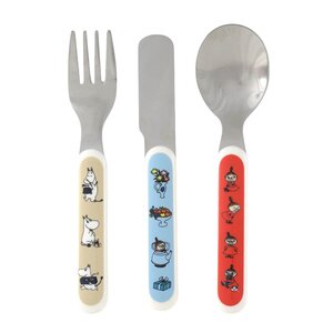 Rätt Start Mumin barnbestick 3 delar Mumin/Lilla My